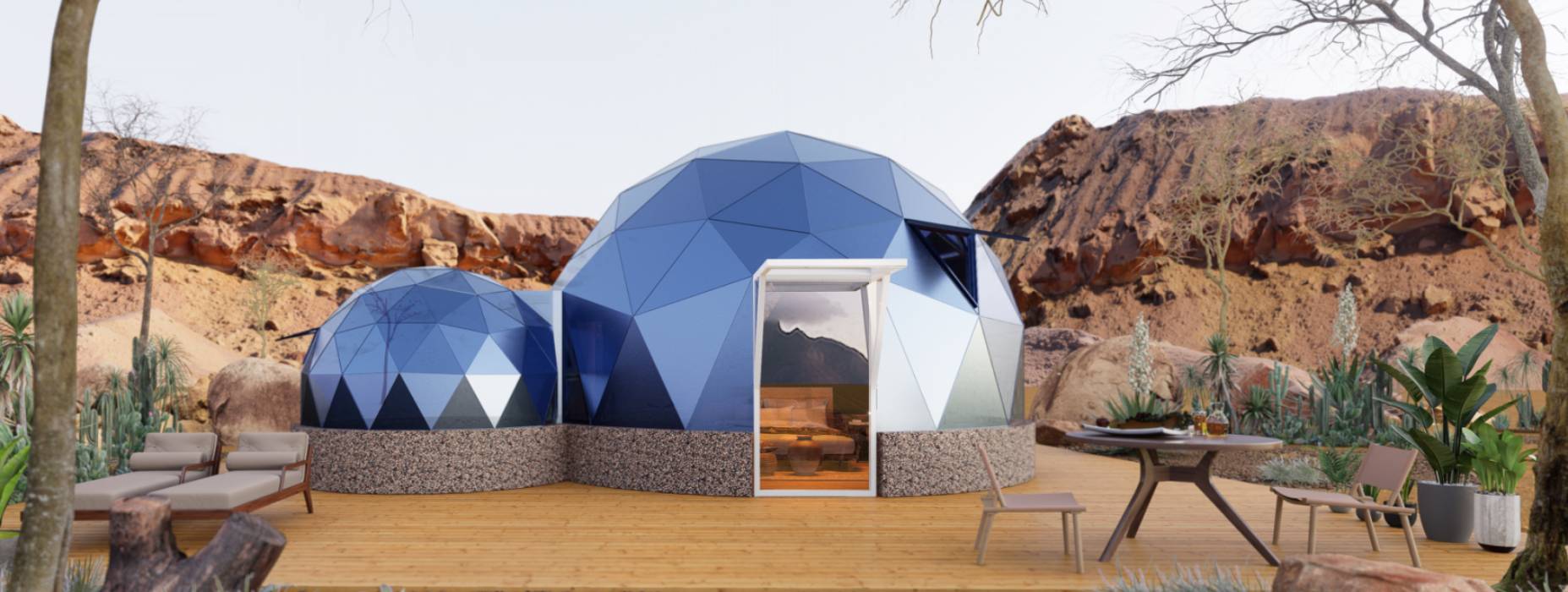 涟源市球形智能光伏玻璃星空房